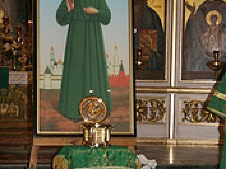 Честные мощи святой Матроны Московской покинули второй кафедральный храм Кузбасской митрополии