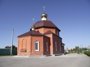 В поселке Трудармейский восстановлен храм, сгоревший в прошлом году
