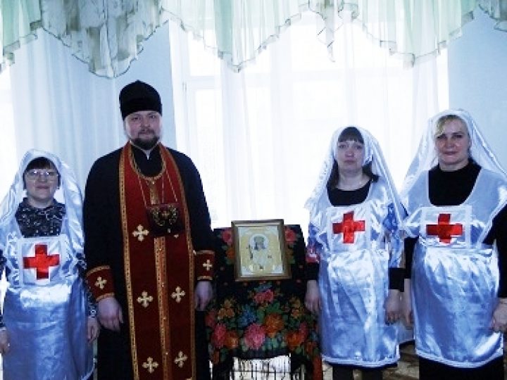 Белгородская митрополия передала в дар Мариинской епархии икону святителя Иоасафа Белгородского с частицей его мощей