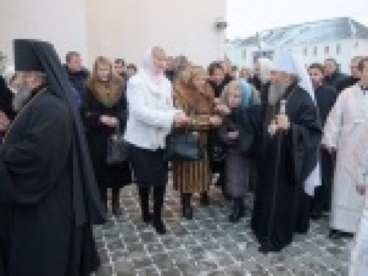 Предстоятель Украинской Православной Церкви совершил Литургию в Свято-Успенской Почаевской лавре