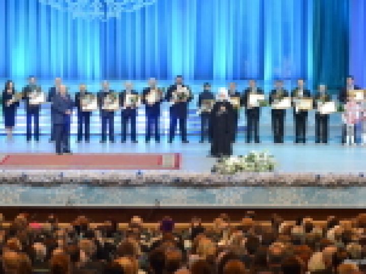 Патриарший экзарх всея Беларуси принял участие в церемонии вручения премии Президента Республики Беларусь «За духовное возрождение»