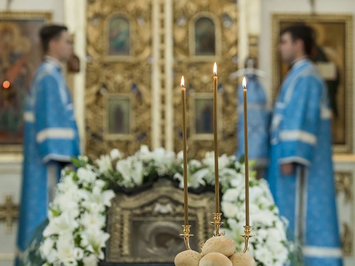 20 июля 2017 г. Всенощное бдение в Казанском храме Кемерова