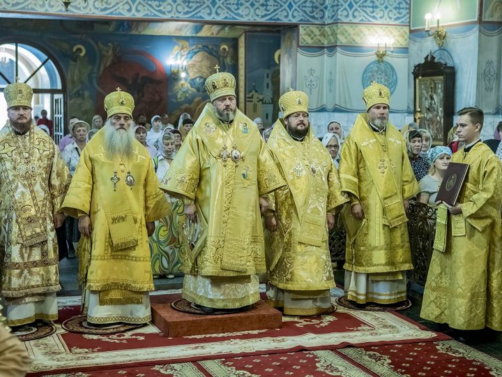 28 июля 2017 г. Божественная Литургия в Знаменском соборе в День крещения Руси