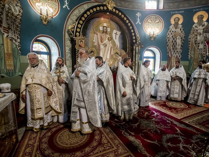 20 августа 2017 г. Божественная Литургия в день архиерейской хиротонии митрополита Аристарха