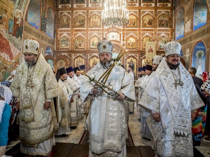19 августа 2017 г. Престольный праздник Спасо-Преображенского кафедрального собора в Новокузнецке