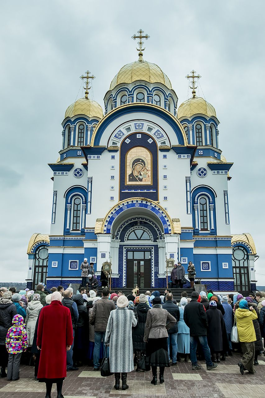 4 ноября 2017 г. Престольный праздник храма Казанской иконы Божией Матери в Кемерове
