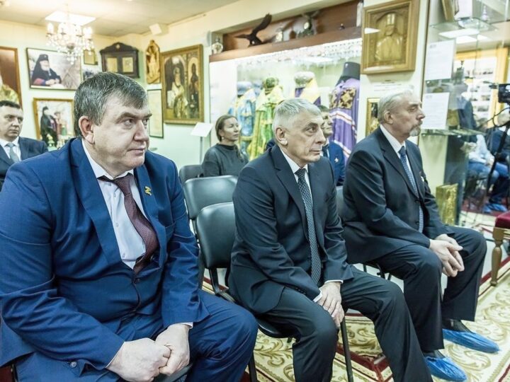 В Музее истории Православия на земле Кузнецкой открылась выставка, посвящённая памяти В. П. Мазикина