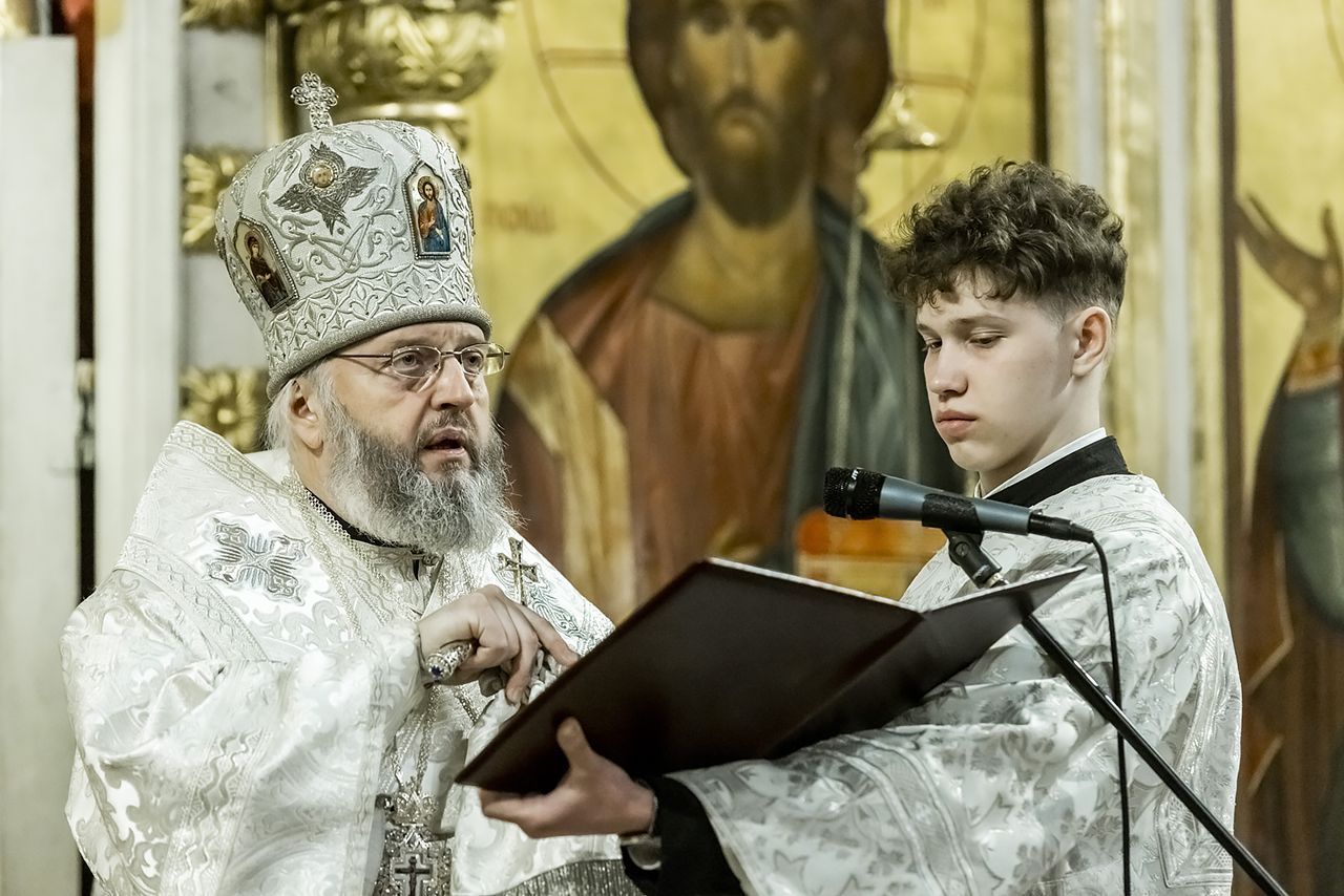 Слово перед новогодним молебном в последние часы 2023 года
