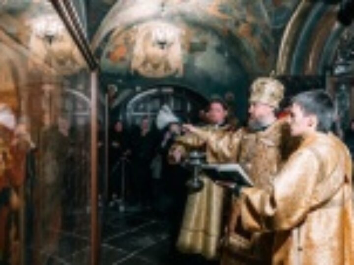 В Новоспасский ставропигиальный монастырь г. Москвы возвращены фрески XVII века