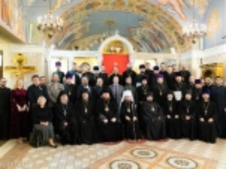 Патриарший экзарх всея Беларуси возглавил актовый день Минской духовной академии