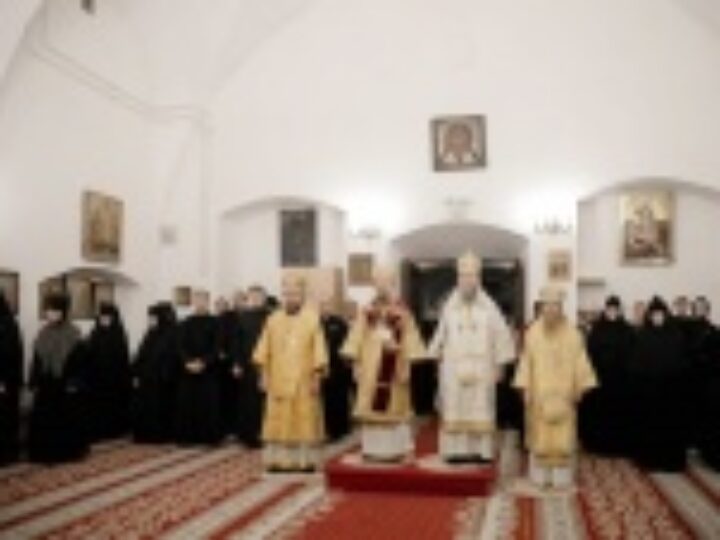 Патриарший экзарх всея Беларуси возглавил работу монашеской секции Белорусских Рождественских чтений