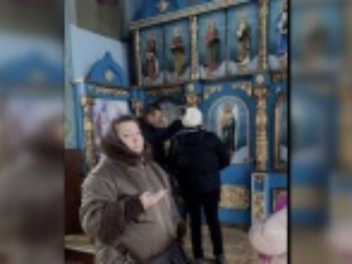 При захвате Успенского собора в Кременчуге рейдеры из «ПЦУ» выломали Царские врата