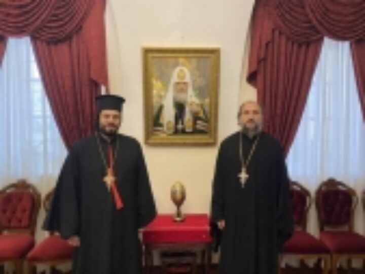Начальник Русской духовной миссии в Иерусалиме встретился с иерархом сирийского экзархата Католической церкви