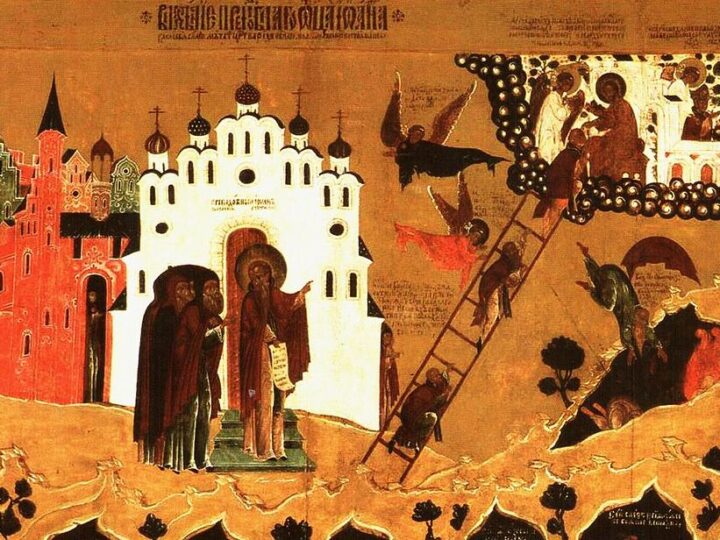 Память преподобного Иоанна Лествичника митрополит Аристарх почтил в Знаменском соборе Кемерова