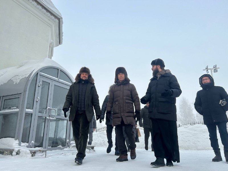В Крещенский сочельник кемеровский храм встретил почётных гостей