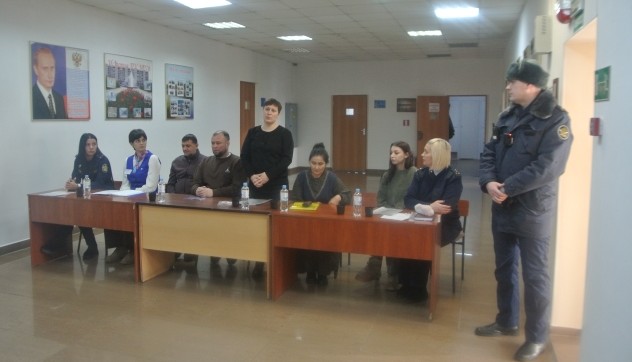 Социальный работник Мариинской епархии приняла участие в межведомственном мероприятии в ИК-41 города Юрги