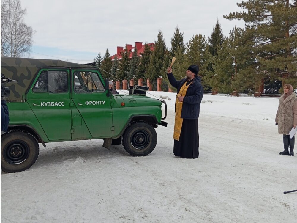 В Осинниках состоялась отправка очередной партии гуманитарного груза в зону СВО