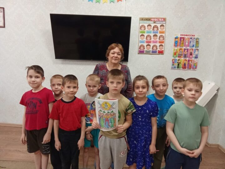 В Доме детства Новокузнецка прошли занятия, посвящённые основам православной веры