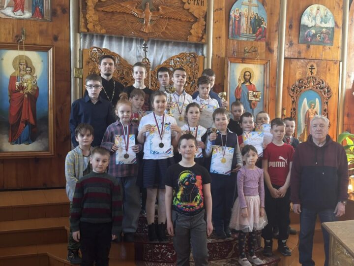 В храме Святого Иоанна Крестителя прошёл детский шахматный турнир, посвящённый Пасхе