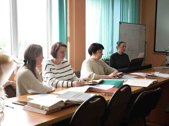 Певчие церковного хора прошли итоговую аттестацию в КПДС