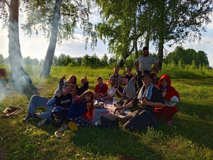 В Итатском состоялся летний лагерь отряда Братства православных следопытов