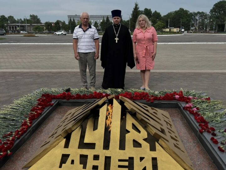 В Новокузнецке прошло мероприятие, посвящённое 85-й годовщине начала Великой Отечественной войны