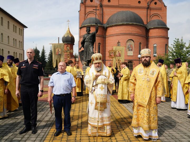 28 июля 2026 г. Богослужения в престольный день Владимирского придела Знаменского кафедрального собора в Кемерове