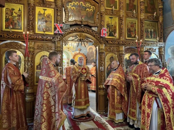 В день памяти святого пророка Божия Илии епископ Владимир совершил священническую и диаконскую хиротонии