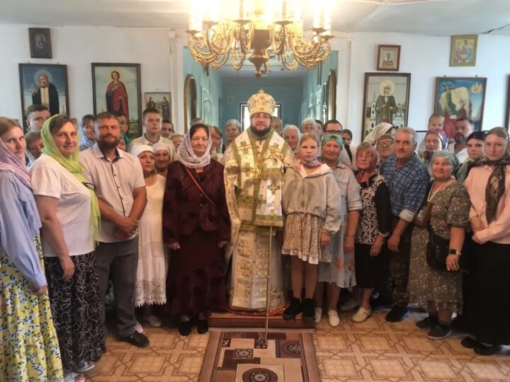 Престольный праздник встретили жители села Шишино Топкинского района