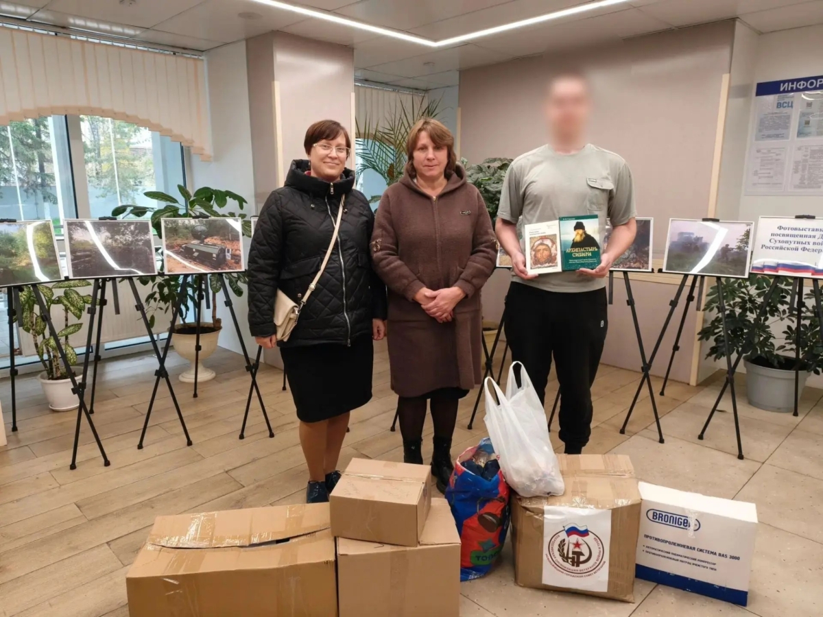 Сотрудники Отдела социального служения Мариинской епархии посетили военный госпиталь города Юрги
